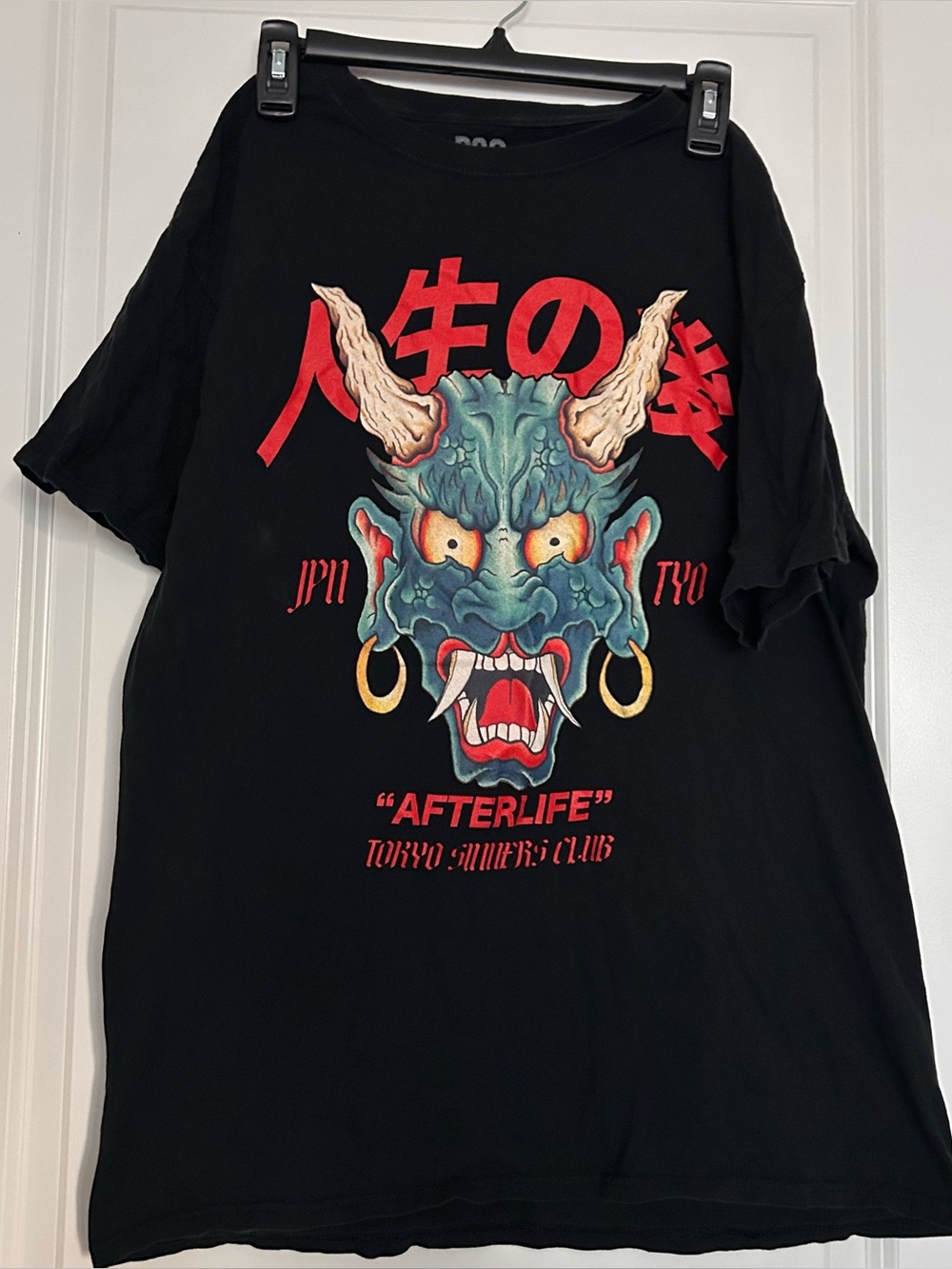 RSQ (L) Afterlife Tokyo Sinners Club Graphic T-shirt